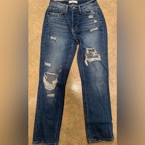 Flying Monkey high rise button fly jeans 26